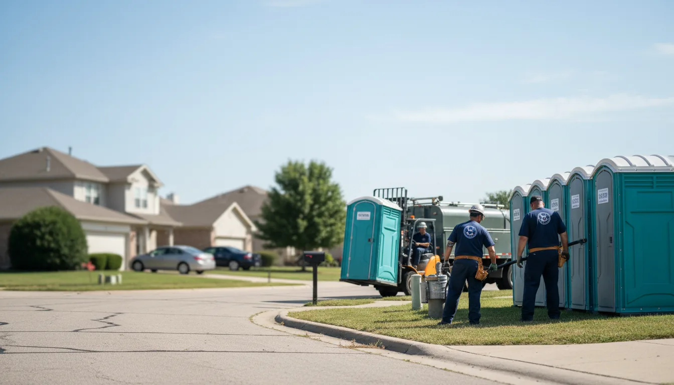Porta Potty Rental in Clarksburg, OH near me
